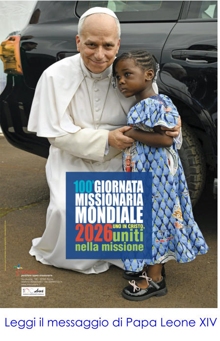Leggi il messaggio di Papa Leone XIV